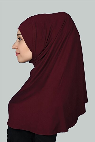 Altobeh Ready Turban Practical Scarf Hijab Hijab - Πανί προσευχής (XL) - Βουργουνδία