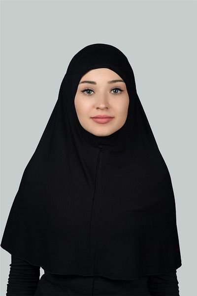Altobeh Ready Turban Practical Scarf Hijab Hijab - Πανί προσευχής (XL) - Μαύρο