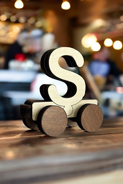 SaltanArt Ahşap, Mıknatıslı ve Döner Tekerli Neodyum Mıknatısla Yapışan İsim ...