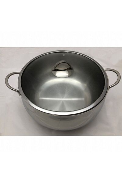 gülsan Globe Inox Deep Pot 30 Cm