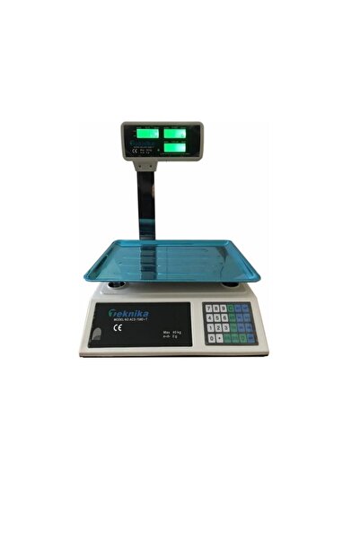Genel Markalar Boyunlu Ekranlı Elektronik Terazi Bakkal Manav Market Pazarcı Tartısı (MAX:40 KG 2GR HASSASİYET)