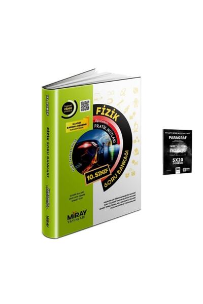 MİRAY 10.sınıf Konu Özetli Fizik Soru Bankası + Paragraf Deneme