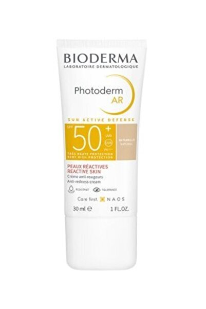 Bioderma Kızarıklık Eğilimli Ciltler İçin Photoderm Ar Spf 50+ Çok Yüksek Renkli Güneş Koruyucu 30 Ml,