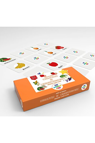 Fruits&Vegetables Memory Card Game