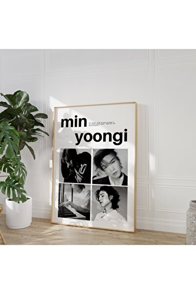 Vinca Prints Bts Posteri Bangtan Posteri Çerçevesiz Yoongi, Taehyung, Jungkook, Seokjin, Hoseok, Jimin, Poster