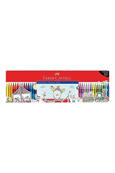 Faber Castell Faber Klasik Keçeli Kalem 48’li 5062000015000