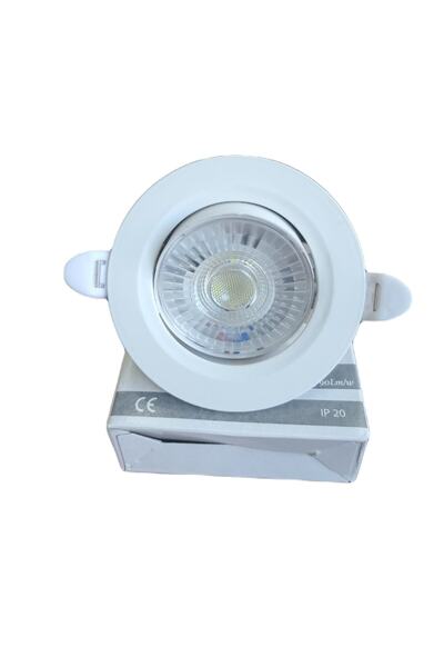 ERD TEKNOLOJİ 5w COB Led Oynar Başlıklı Led Spot BEYAZ