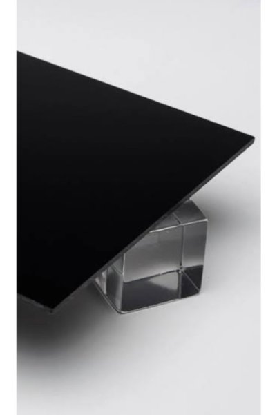 ipeksi pleksi 1 MM SİYAH POLİSTREN (ANTİŞOK) LEVHA 110 X 100