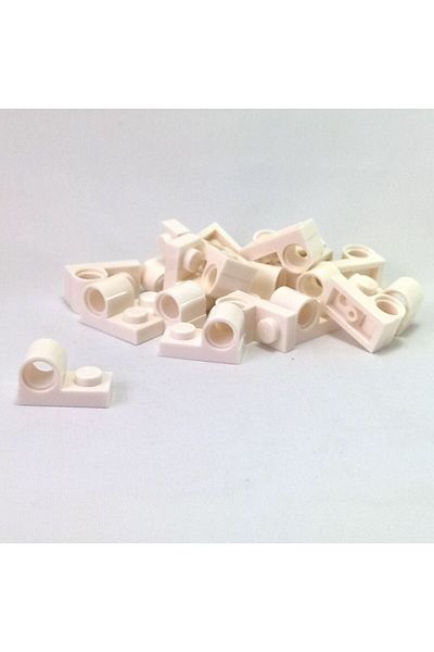 LEGO Custom MOC Technic Plate Modified 1 x 2 Pin Hole White Brick 8 pieces to ship