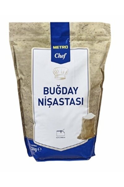 Metro Chef Buğday Nişastası 3 Kg. ( 3000 gr )