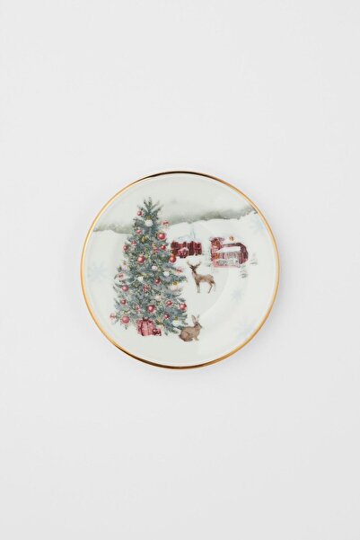 LOVYCO Küçük Porselen Tabak Çap 9,5 Cm