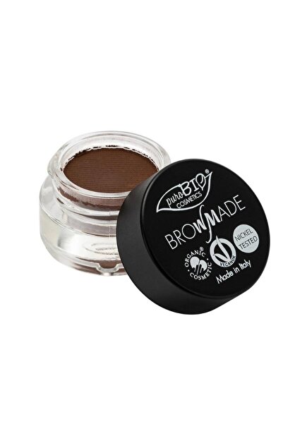 purobıocosmetics PuroBio BrowMade 02 Warm Brown Kaş Şekillendirici Wax 4 ml