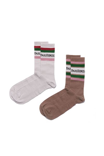 Paul Kenzie Pack of 2 Patterned Unisex Socks Vintage Collection - Old-Timey