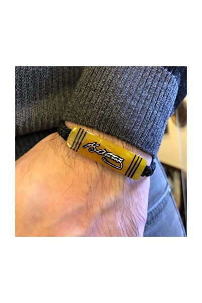 USTATESBİH سوار من العنبر بتوقيع أتاتورك مناسب لجميع المعصمين