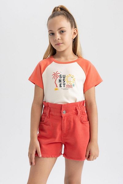 DeFacto Girl's Cotton Shorts A2050a823hs