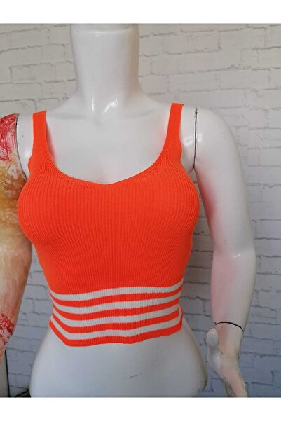 anne moda ankara Тонкі бретельки, трикотаж 1-го сорту, 50% бавовна, 50% акрил, кроп