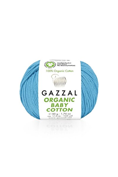 Gazzal Organic Baby Cotton 50gr - Örgü Yünü