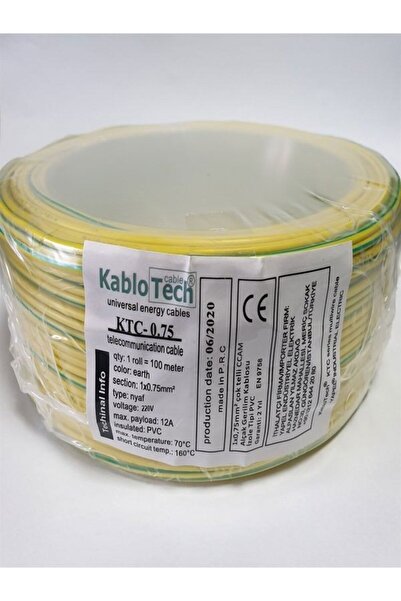 KABLOTECH 0,75 Nyaf Kablo (100 Metre Fiyatıdır.)