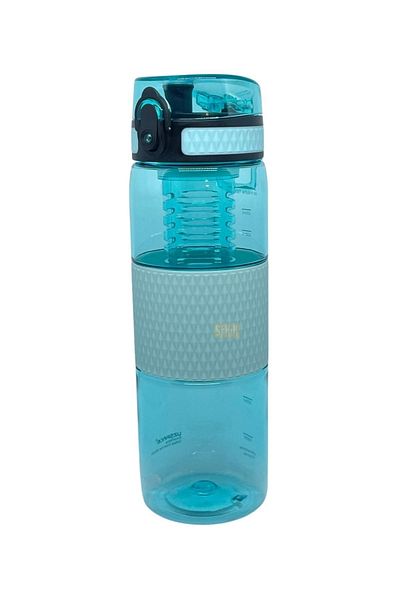 Uzspace 700ml New Collection Tritan Water Bottle with Silicone Body and Detox Device
