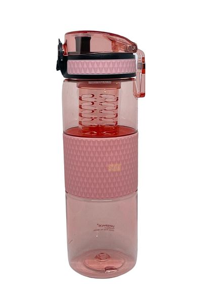 Uzspace 700ml New Collection Tritan Water Bottle with Silicone Body and Detox Device