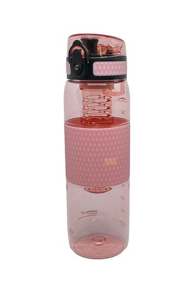 Uzspace 530ml New Collection Tritan Water Bottle with Silicone Body and Detox Device