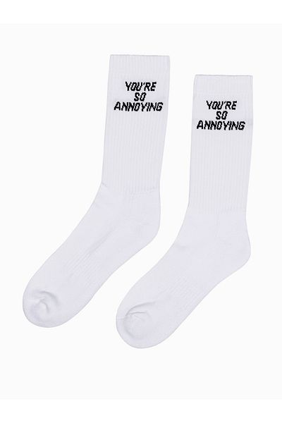 OMBRE Herrensocken U152 - beyaz
