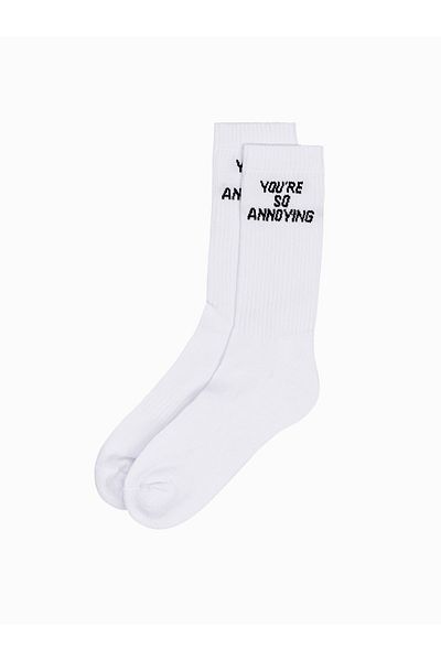 OMBRE Herrensocken U152 - beyaz