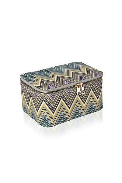 VIVION Зигзаг чанта за грим Чанта за грим