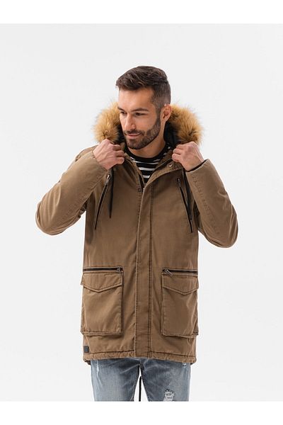 OMBRE Winterjacke C512 - schwarz
