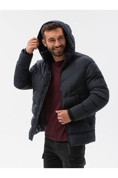 OMBRE Winterjacke C519 - dunkelgrün