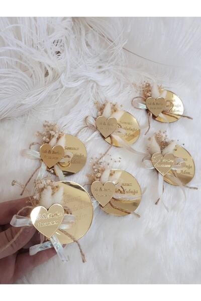 MİRAMODA Söz Nişan Nikâh Hediyelik Magnet(25adet)
