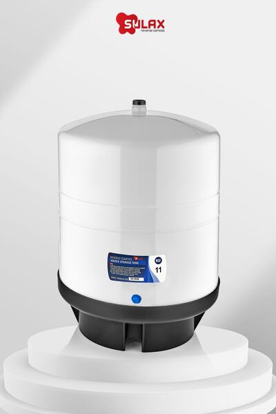 SULAX 40 Litre Su Arıtma Tankı - Vana Dahil Metal Tank