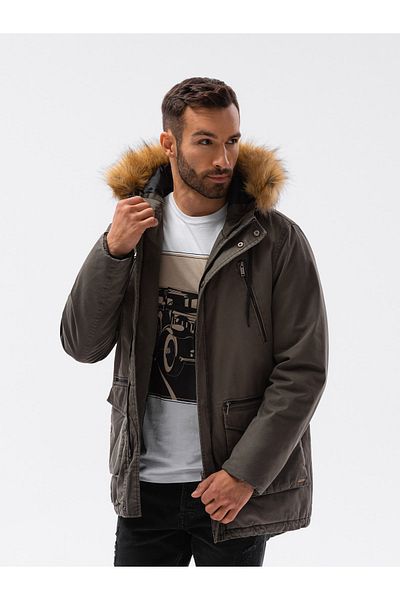 OMBRE Winterjacke C512 - schwarz
