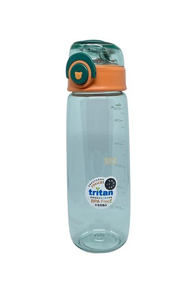 Shotay 650ml New Collection Cute Bear Comfortable Drinking Tritan Water Bottle with Measuring Scale