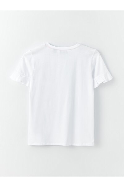 LC Waikiki Crew nyakú Mickey Mouse nyomott rövid ujjú női pizsama szett rövidnadrággal