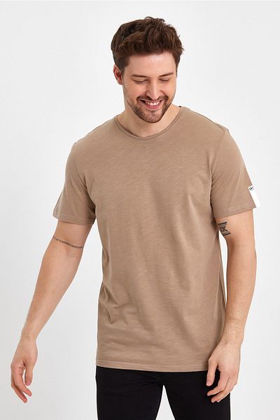 UOMOPARK Μπλουζάκι 2020-1 Ultra Special Printed Design Regular Fit