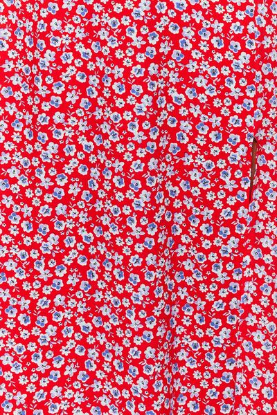 Trendyol Collection Red Floral Print Straight Cut Tie Detailed Strappy Woven Dress TWOSS23EL02440