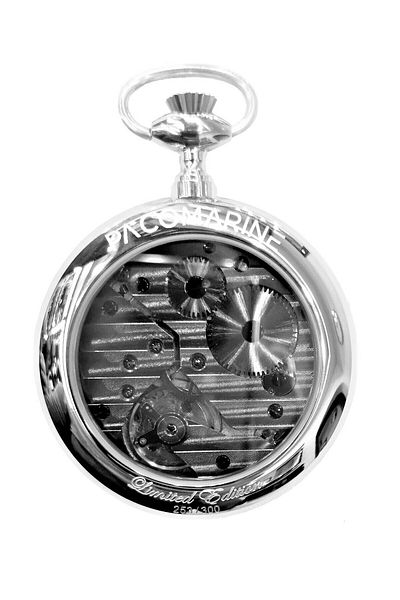 Pacomarine Pacomarine Pm.Pockhet.S1 Pacomarine Nostalgic Chain Link Pocket Watch Special Design