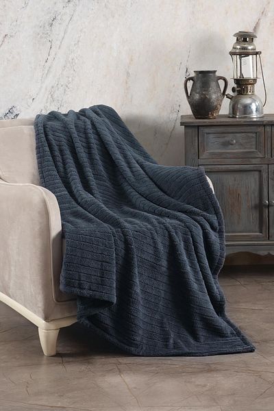 Cotonila Comfy | Striped Wellsoft TV Blanket 110x180 Cm