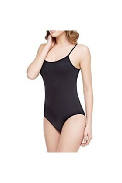 Seher Pack of 2 Women's Snap-on Bodysuit with Rope Straps