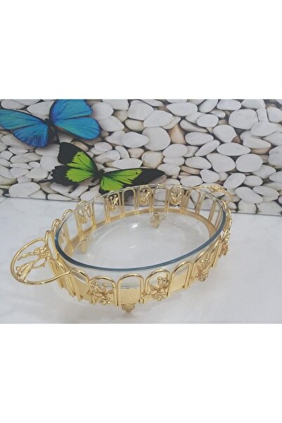 Kalbelek Japanese Rose Special Design Wavy Borcam Gold Presentation Holder