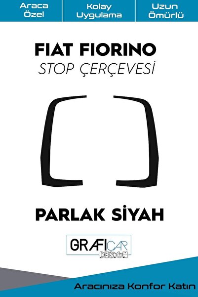 GRAFİCAR Fiat Fiorino Çerçevesi? Sticker-kolay Uygulama-uzun Ömürlü