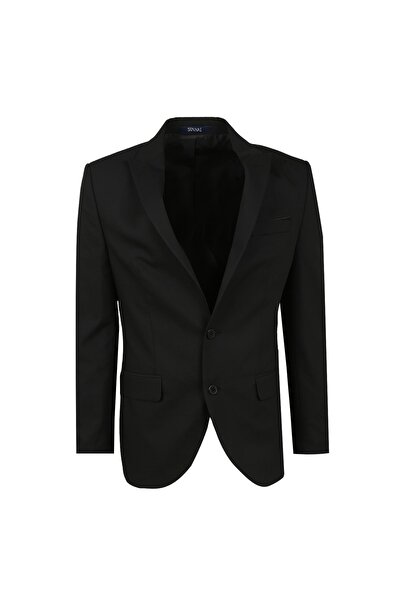 SÜVARİ Süvari Normal Bel Slim Fit Siyah Erkek Takım Elbise TK1020000257