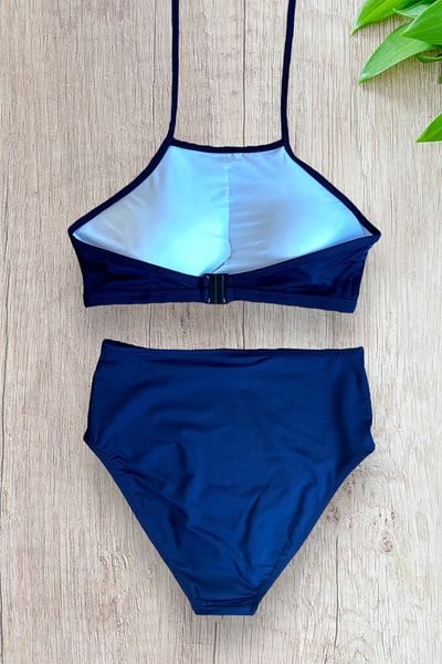 Nilmay mayo Women's High Waist Bikini Set