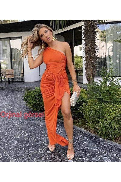 LAST POINT LİFE Γυναικείο φόρεμα με έναν ώμο