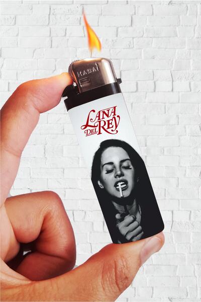 SARANG Çakmak Lana Del Rey Full Kaplamalı Gazlı Çakmak