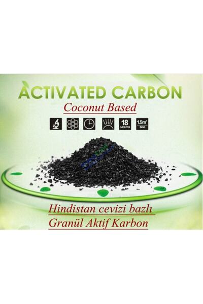Watergold Granül Aktif Karbon Alkol Damıtmaya Uygun Coconut Bazlı 1 Kg
