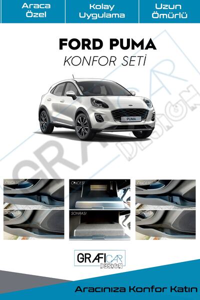 GRAFİCAR Ford Puma Comfort Set - Interior Trim Fabric Velvet Coating - Coatin...