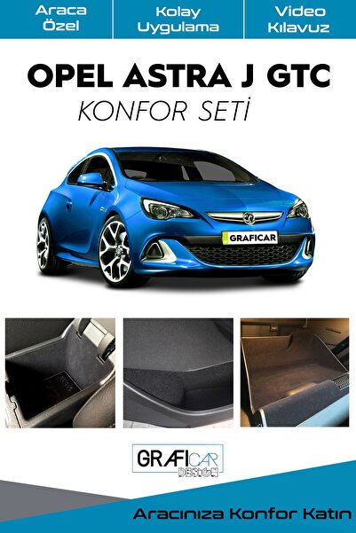 GRAFICAR DESIGN Opel Asta J Gtc Comfort Set - Interior Trim Fabric Velvet Coa...