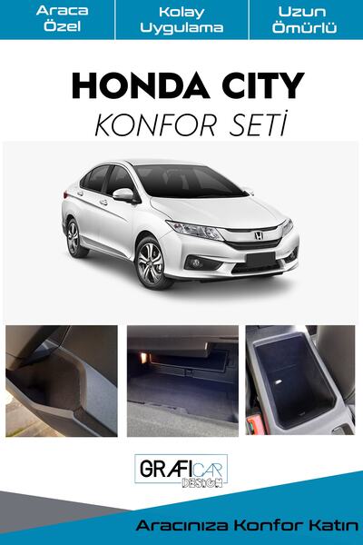 GRAFİCAR Honda City Gn7 Comfort Set - Interior Trim Fabric Velvet Coating - C...